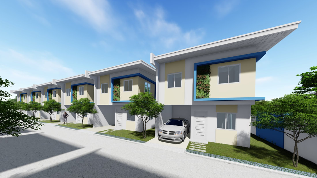 BluHomes are eco-friendly homes in North Caloocan certified by EDGE as a green building development