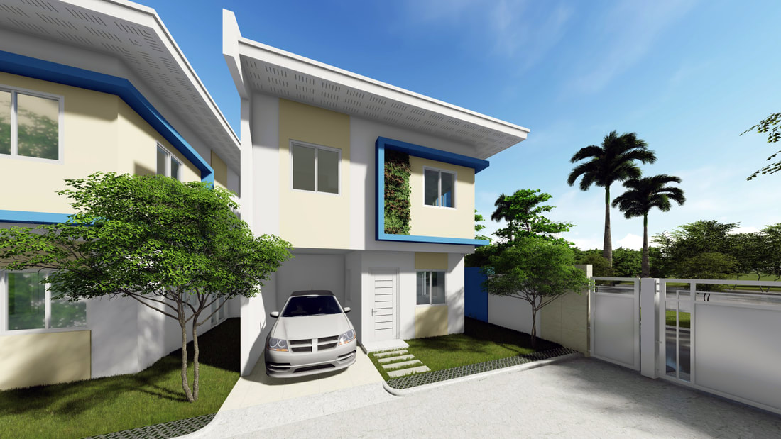 BluHomes Gakakan are eco-friendly homes in Amparo Caloocan certified by EDGE as a certified green building development